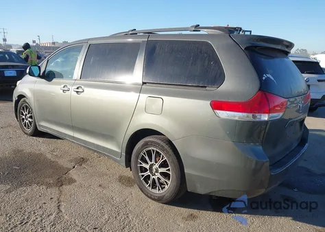 2011 Toyota Sienna Xle V6 from USA, damaged, VIN 5TDYK3DC8BS033878